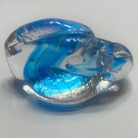 ثريا مودرن شكل مميز لون الاحجار ازرق 500 حجر