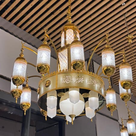 نجف مساجد اسلامي قطر متر ونص