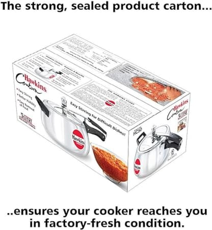 قدر ضغط هوكينز كونتورا - ألومنيوم - سعة 5 لترات - بسمك 3.25 ملم