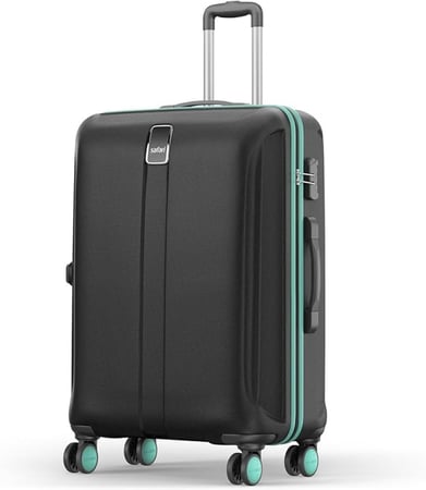 Safari Hard Luggage Thorium Neo Check-in size - 77 Cm - Large, 8 wheel - Made in India 3 Year Warranty