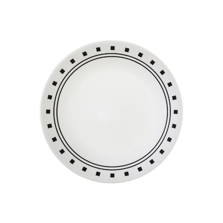 كورللي طبق الخبز والزبدة مقاس 17 سم مصنوع من أفضل مادة زجاجية ثلاثية الطبقات في العالم - سيتي بلوك | صنع في الولايات المتحدة الأمريكية