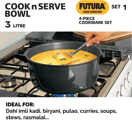 المزايا طهي فعال: تضمن تقنية الطبقات الثلاث طهي وجباتك بالتساوي وبسرعة. استخدامات متعددة: مناسبة لأسطح الطهي التي تعمل بالغاز والكهرباء والحث. تصميم سهل الاستخدام: مقابض مريحة وتصميم خفيف الوزن لسهولة الاستخدام. طهي صحي أكثر: يحافظ الفولاذ المقاوم للصدأ غ