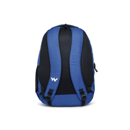 حقيبة ظهر ويالتكرافت للكمبيوتر المحمول للاستخدام في المكتب والتصوير الفوتوغرافي بحجم 18 بوص تصميم بسعة 35 لتر - أزرق | صنع في الهند