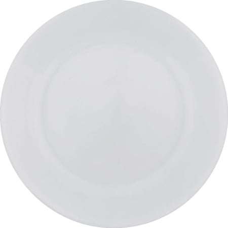 كورللي طبق غداء مقاس 8-1/2 بوصة مصنوع من أفضل مادة زجاجية ثلاثية الطبقات في العالم - لون أبيض شتوي | صنع في الولايات المتحدة الأمريكية