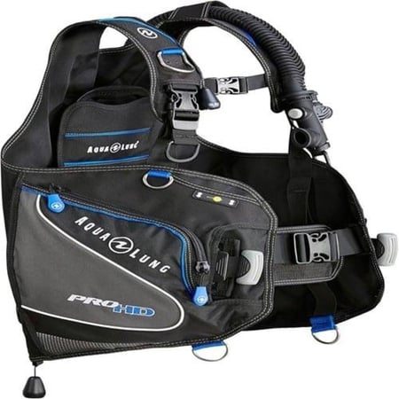 جاكيت طفو BCD اكوالونج AQUALUNG PRO HD نفخ كامل اوزان داخلية