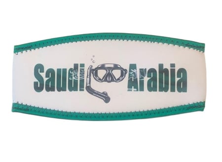 غطاء قماش لحزام نظارة الغوص