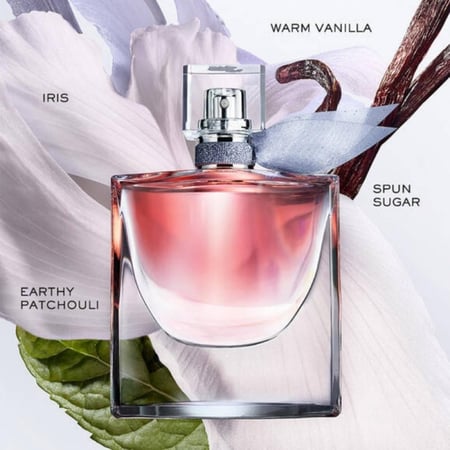 عطر لانكوم لا في ايه بيل بتركيبة الفانيليا الدافئة والباتشولي