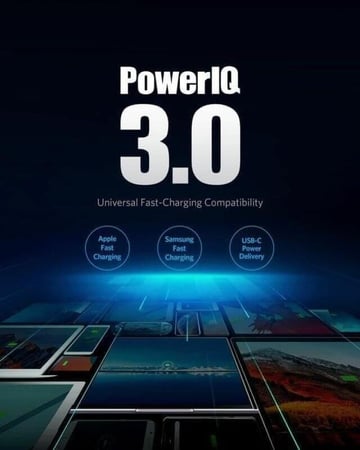 فيش جداري أنكر 1 PD تايب سي 60W واط ابيض
