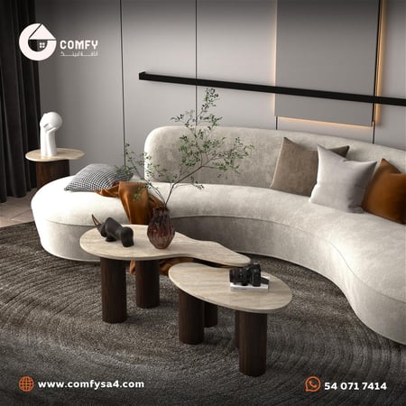طقم طاولات بتصميم مبتكر