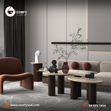 طقم طاولات بتصميم مبتكر