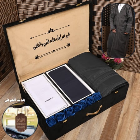 بوكس الشتاء للرجال هدايا رجالية شتوية هدية شتوي فخمه فروات رجالي شماغ