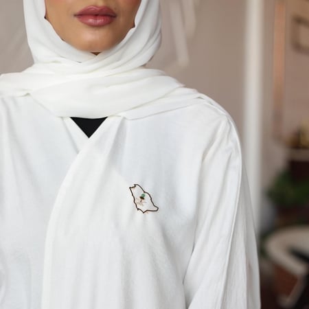 بروش نسائية - شكل خريطة المملكة