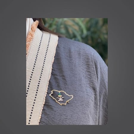 بروش  خريطة المملكة تصميم جذاب