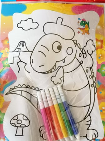 أوراق تلوين مقوى