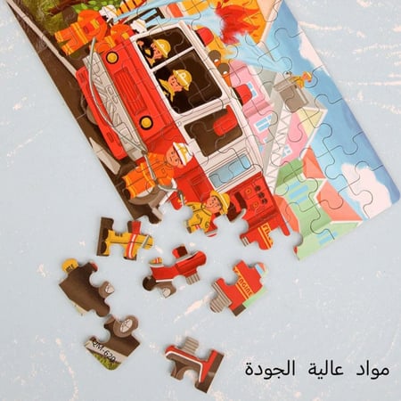 مشروع البناء شاحنة بزل احجية احاجي تركيب سيارات ألغاز شاحنة لعبة ذكاء