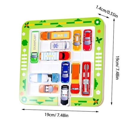 لعبة أخرج السيارة مغناطيس ٧٥٠ لغز ذكاء تحدي ألغاز سيارات طلع السيارة م