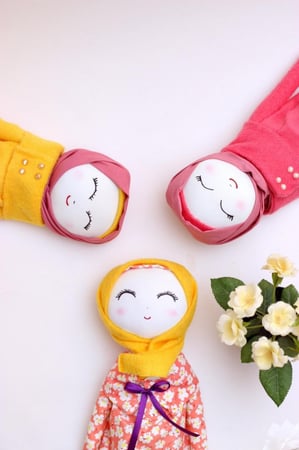 دمية تسنيم عروسة ممتعة للبنات اطفال طفله