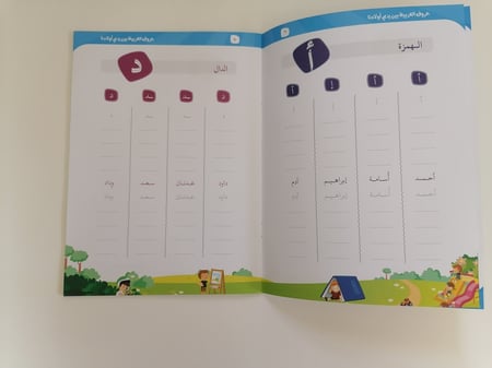 حروف العربية بين يدي أولادي