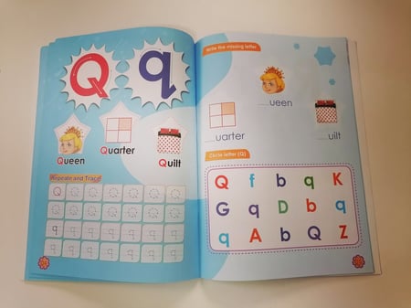 Preschool Alphabet تعلم انجليزي حروف انجليزية انقلش دروس كتب اطفال طفل