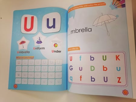 Preschool Alphabet تعلم انجليزي حروف انجليزية انقلش دروس كتب اطفال طفل