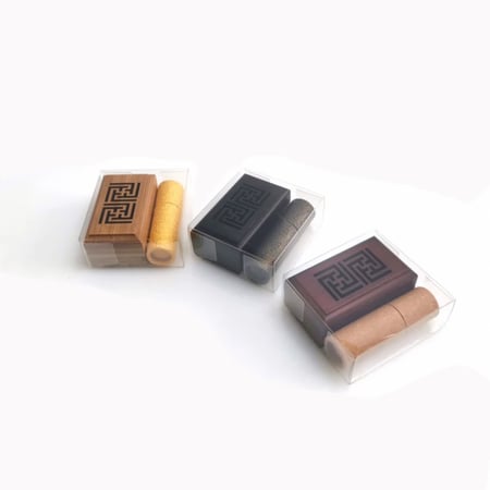 مبخرة خشب ميني +30 عود كمبودي سوبر 5A