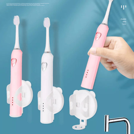 حامل فرش الاسنان الكهربائية قابل للتعديل