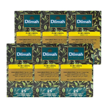 شاي ديلما اخضر صافي {كرتون}