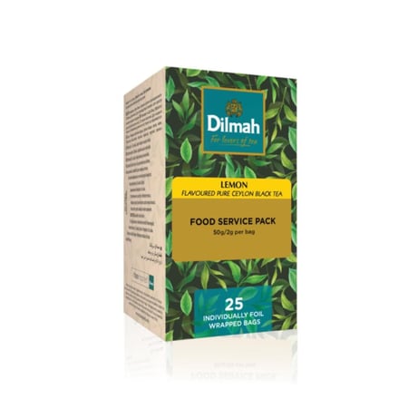 شاي ديلما اسود بنكهة الليمون