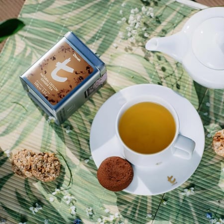 شاي ديلما اسود بالزنجبيل