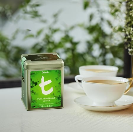 شاي اوراق النعناع 34جرام