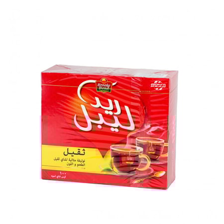 شاي ريد ليبل اسود 100 كيس