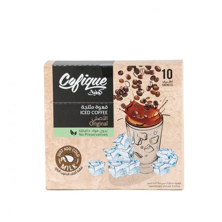 كوفيك قهوة مثلجة الاصلي - 10 اظرف