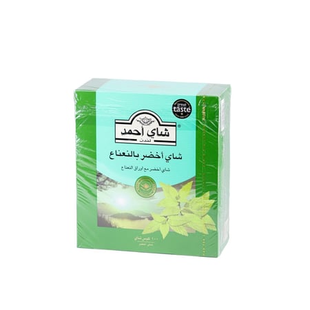 شاي أحمد أخضر بالنعناع - 100 كيس