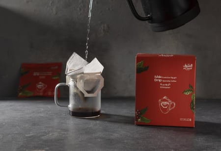 10 أظرف قهوة اثيوبي مقطرة