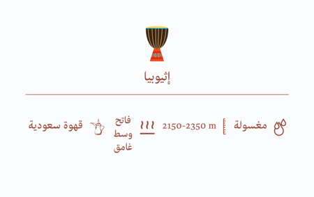 قهوة السيف اثيوبي-قهوة سعودية 250 جرام غامق