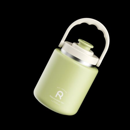 كوب حراري 1.3 لتر أخضر