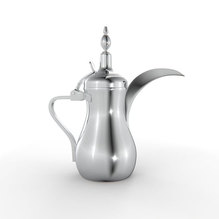 دلة السيف رقم (1) مقاس 32 فضي