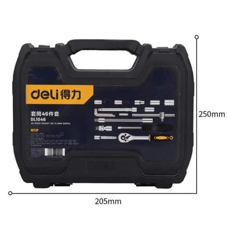 ديلي مفك صواميل طقم 46 قطعة