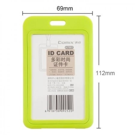 كومكس حامل بطاقة تعريف طولي