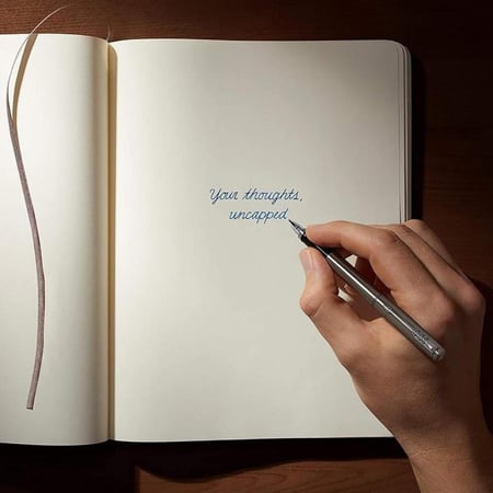 باركر جوتر طقم قلم حبر ستيل مذهب + قلم جاف ضغاط ستيل مشبك ذهبي