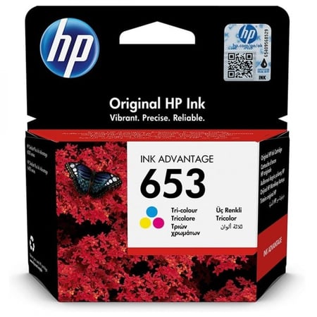 اتش بي حبر سائل 653 ملون