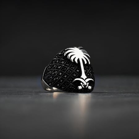 خاتم فضه ملكي