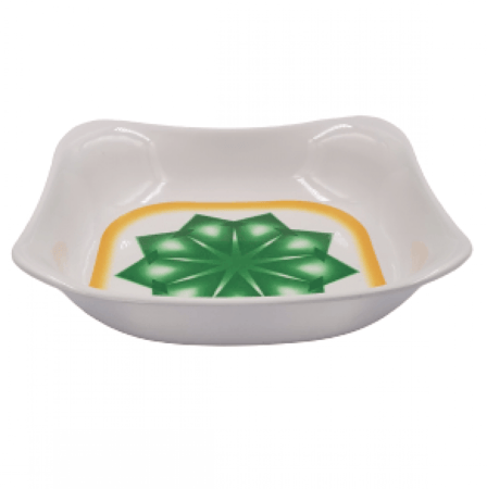 صحن ميلامين مربع عميق