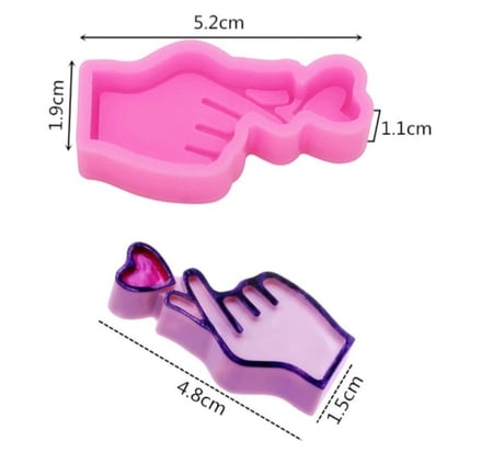 قالب القلب الكوري