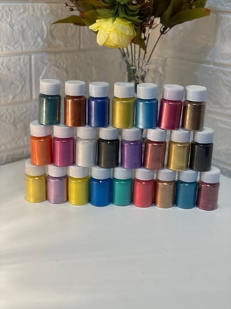 مجموعة الوان مايكا تتكون من 24 لون