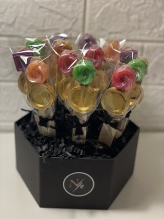 15 حبه توزيعات اعواد المستكه مع التغليف