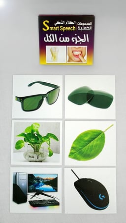 مجموعة الكلام الذكي الكل والجزء