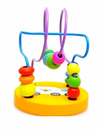 لعبة المتاهة الخشبية المغناطيسية