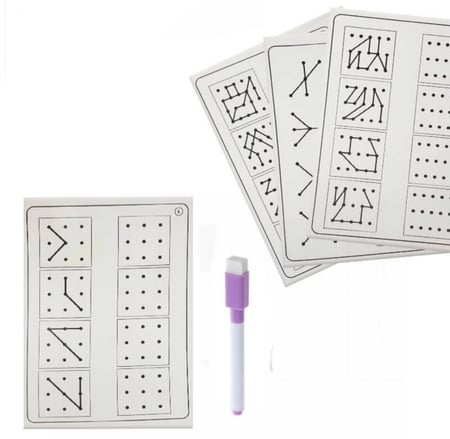 المهارات البصرية المستوى الخامس اكتب امسح