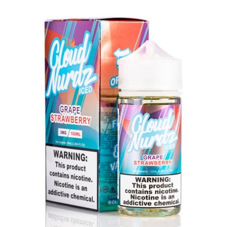 كلاود نيردز عنب فراوله ايس 3 نيكوتين